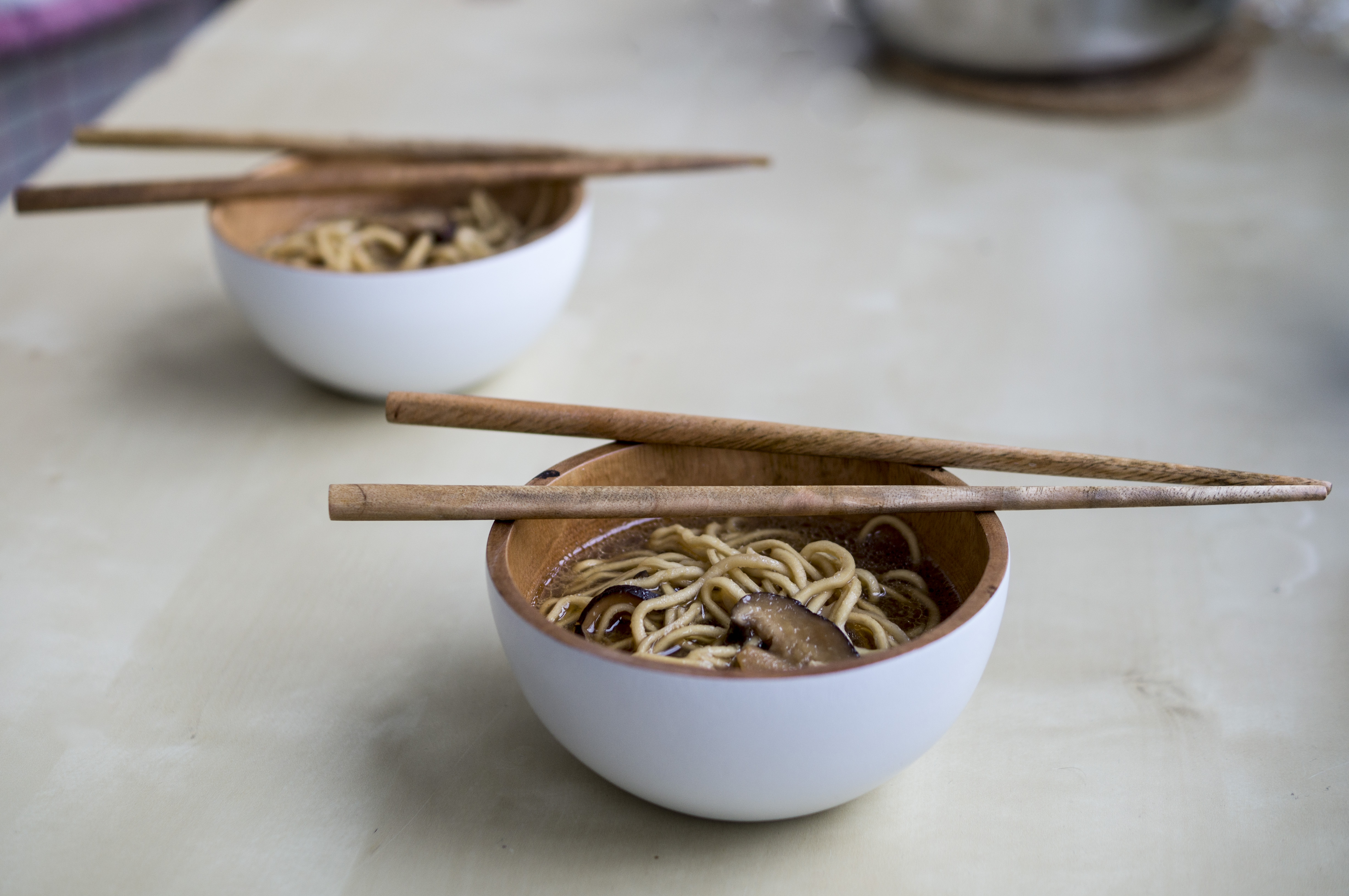 Udon-Nudelsuppe