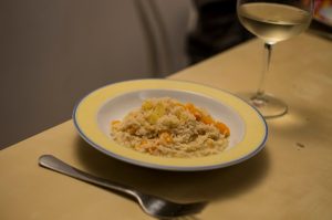 Kürbisrisotto