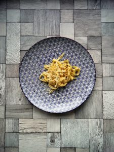 frische Pasta mit Parmesan