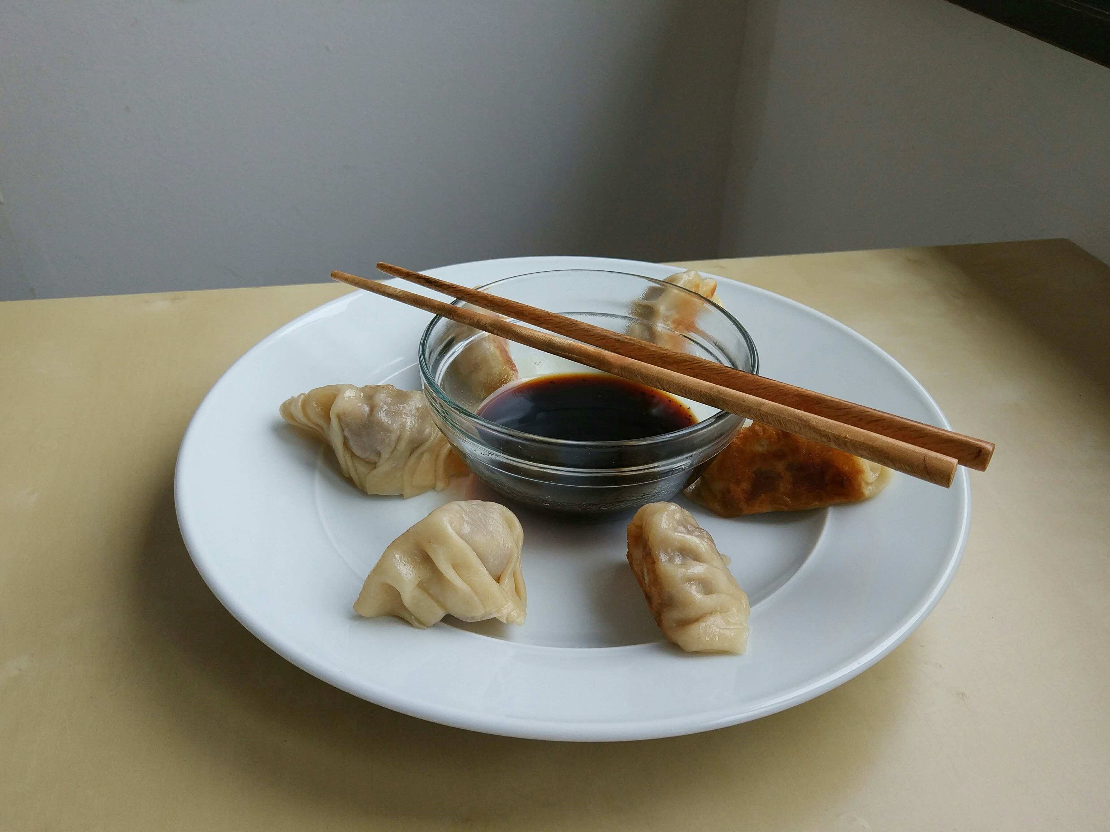 Potsticker mit Fleisch