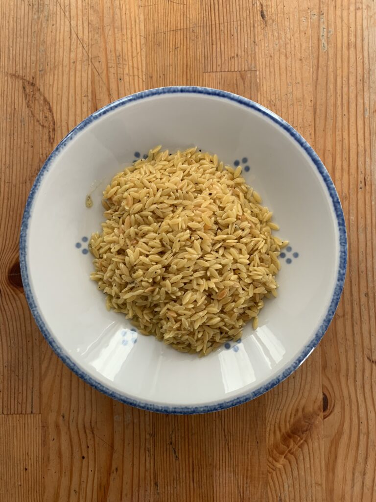 Getoastete Orzo